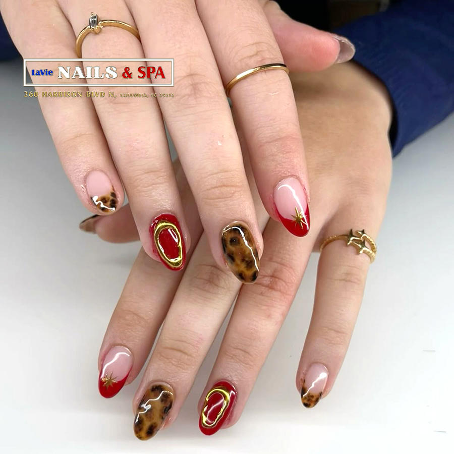 nail design by LaVie Nails and Spa 